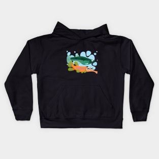 Cool Fishing Kids Hoodie